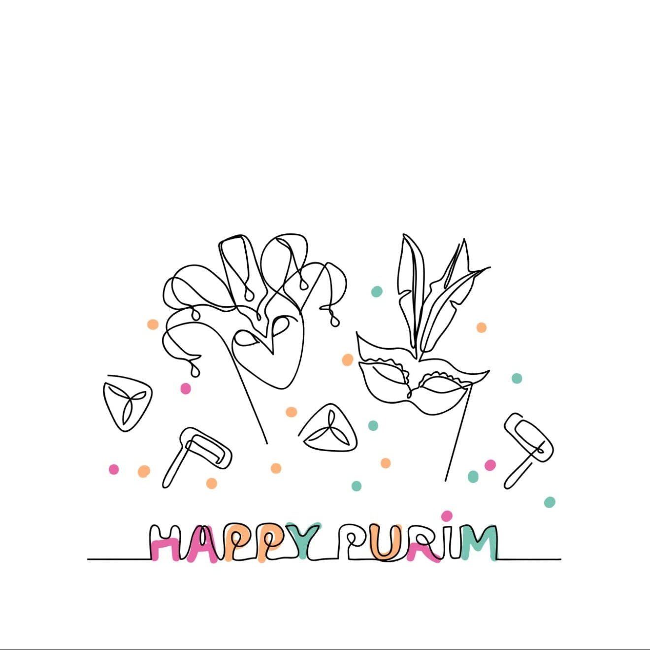 Altoona Store - Purim Jester Guest Towels - Pack of 16 - ModernTribe