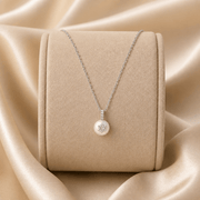 Alef Bet Necklaces Pearl and Diamond Star of David Necklace