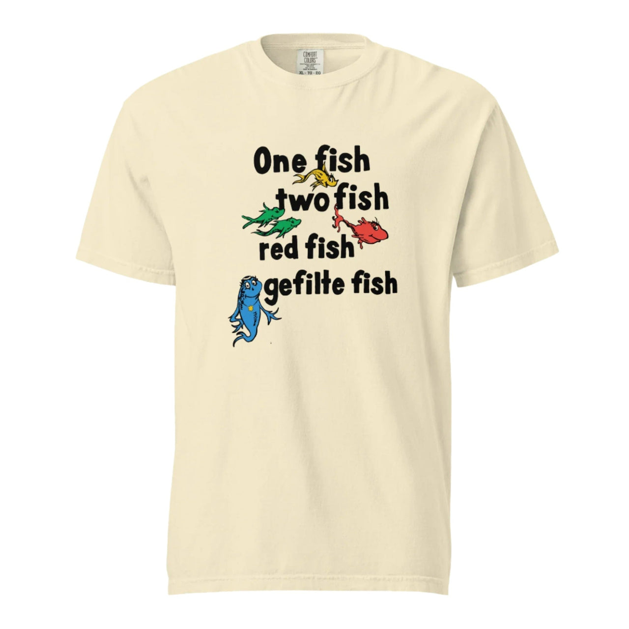 Tokin' Jew T-Shirts One Fish Two Fish Shirt T-Shirt - (Sizes Small - 3XL)