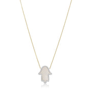 Alef Bet Necklaces Curvy Star of David Necklace - Gold, White Gold or Rose Gold (Copy)