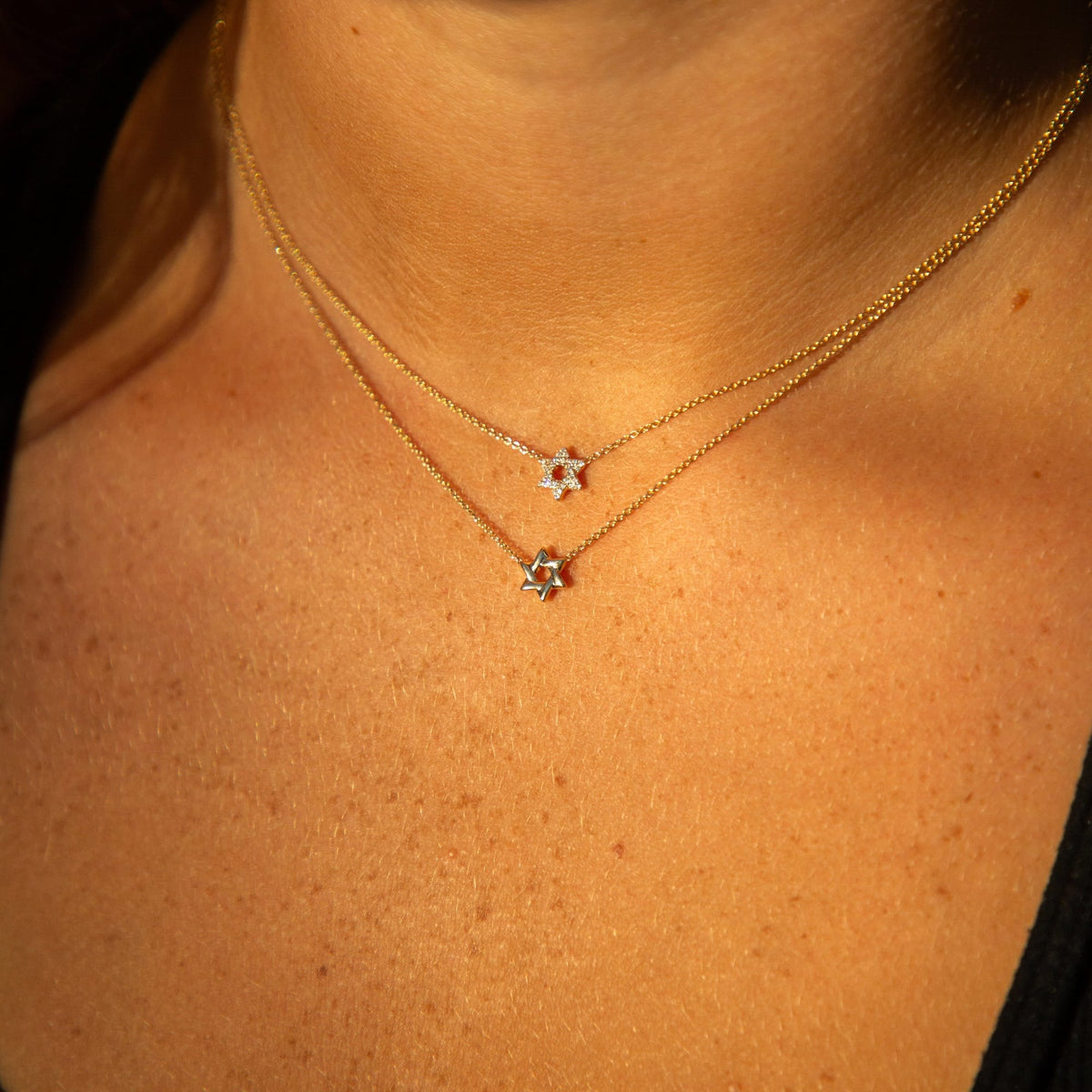 Les Petit Jewels Necklaces Star of David Necklace - 14k Gold