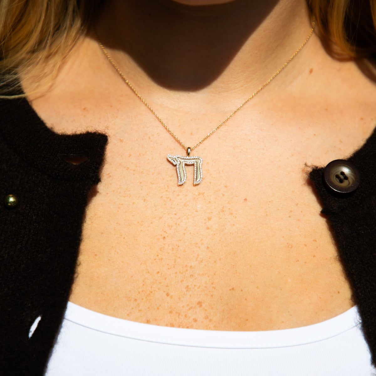 Les Petit Jewels Necklaces Grand Chai Necklace - 14k Gold
