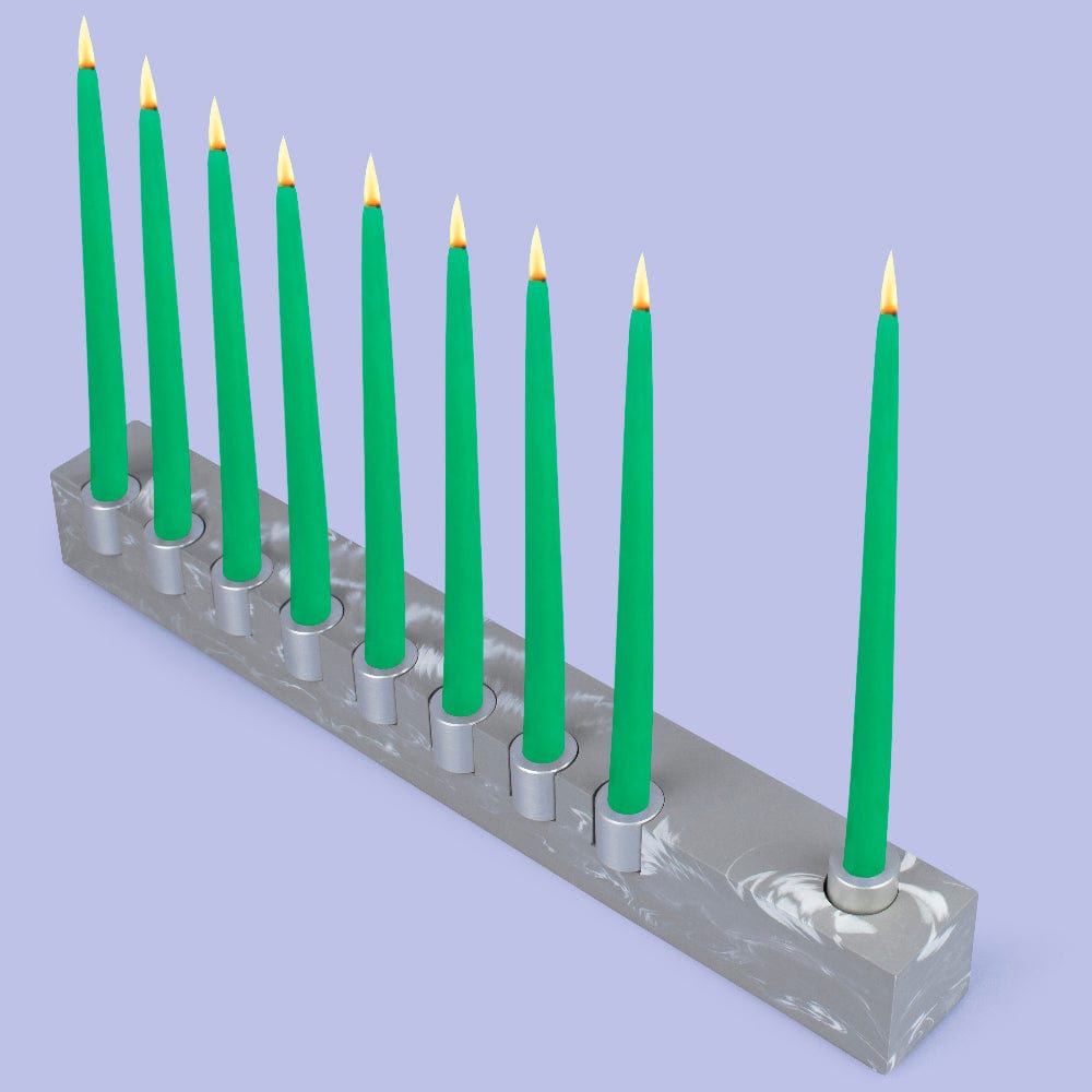 Chai Modern - Sleek Menorah by Chai Modern - Smoke - ModernTribe