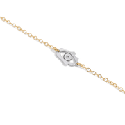 Miriam Merenfeld Jewelry - Mini Charm Necklace by Miriam Merenfeld - (Sterling Silver, Two - Tone or Gold - Vemeil) - ModernTribe