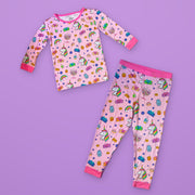 Amy Kritzer Becker - Hanukkah Dreams Bamboo Pajamas - (Kids Unisex Sizes 2T - 14) - ModernTribe