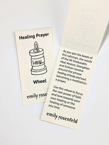 Emily Rosenfeld Necklaces Healing Prayer Wheel Necklace by Emily Rosenfeld