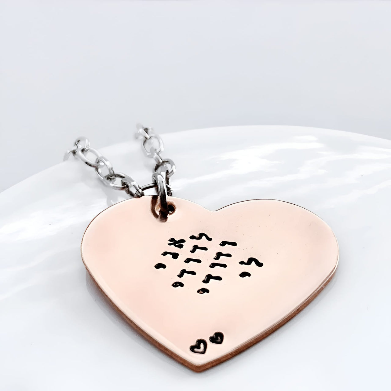 Everything Beautiful - I Am My Beloved's Heart Necklace - Copper - ModernTribe