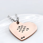 Everything Beautiful - I Am My Beloved's Heart Necklace - Copper - ModernTribe