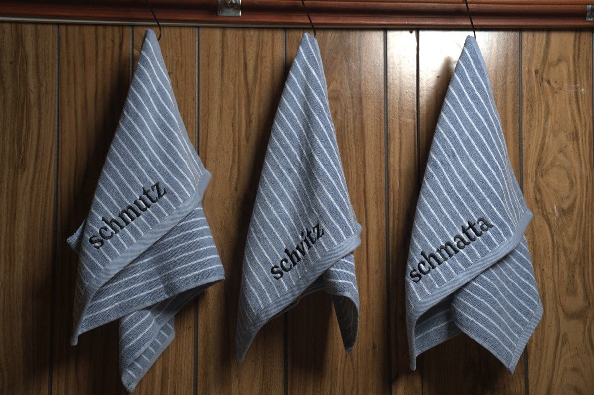 Tokin' Jew - Schvitz, Schmatta, and Schmutz House Towels - Set of 3 - ModernTribe