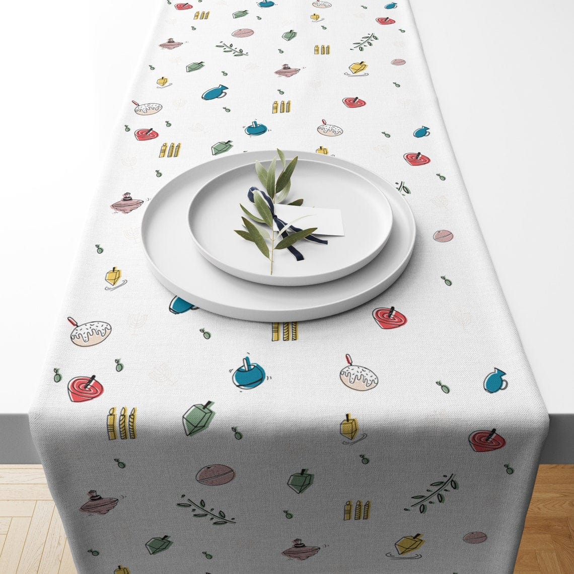 Mickala Design - Hanukkah - Themed Table Runner - ModernTribe