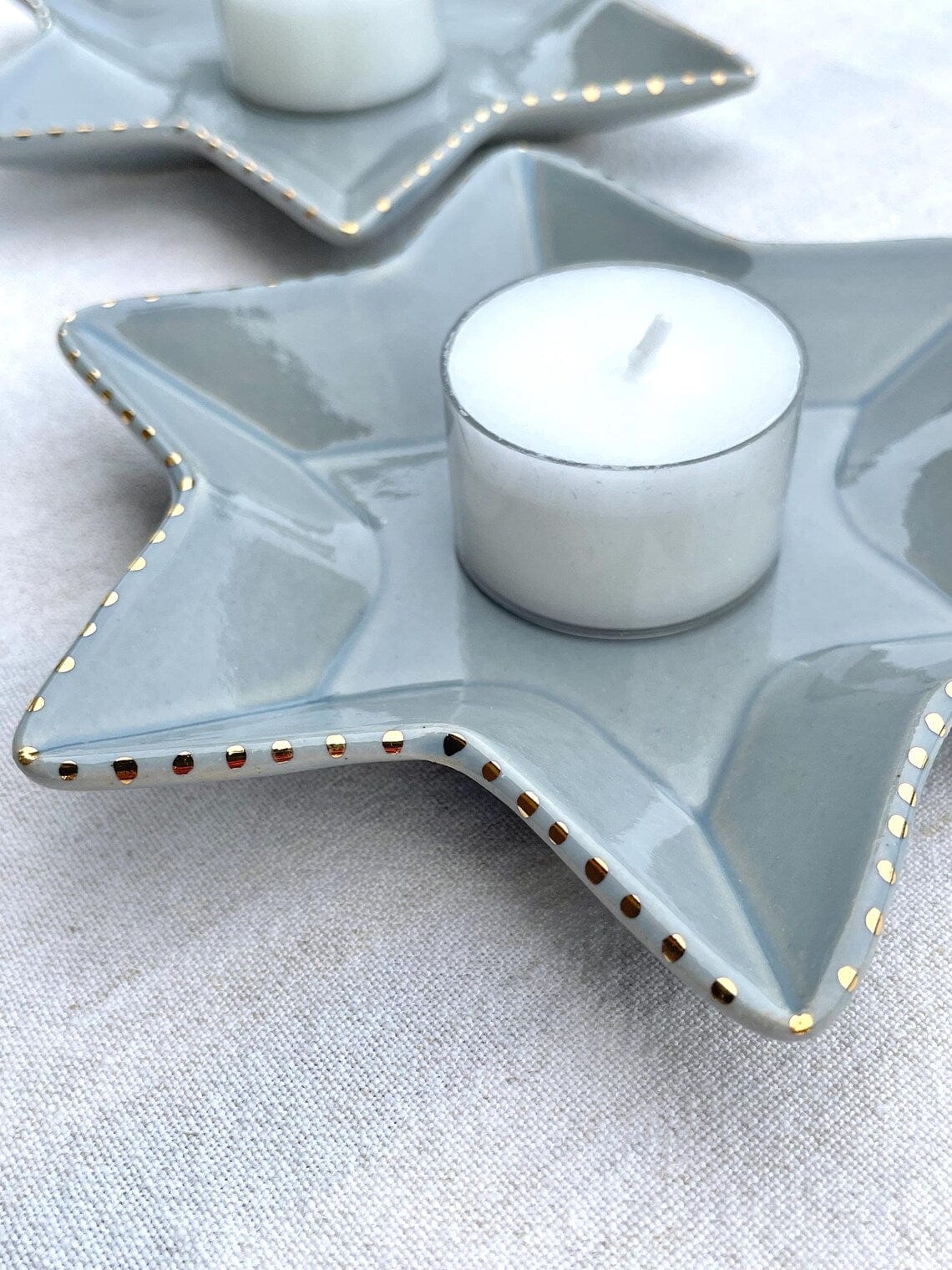 Nina Keramik - Star of David Tea Light Candle Holders by Nina Keramik - ModernTribe