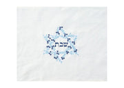 Three Generations Challah Covers Floral Jewish Star Challah Cover