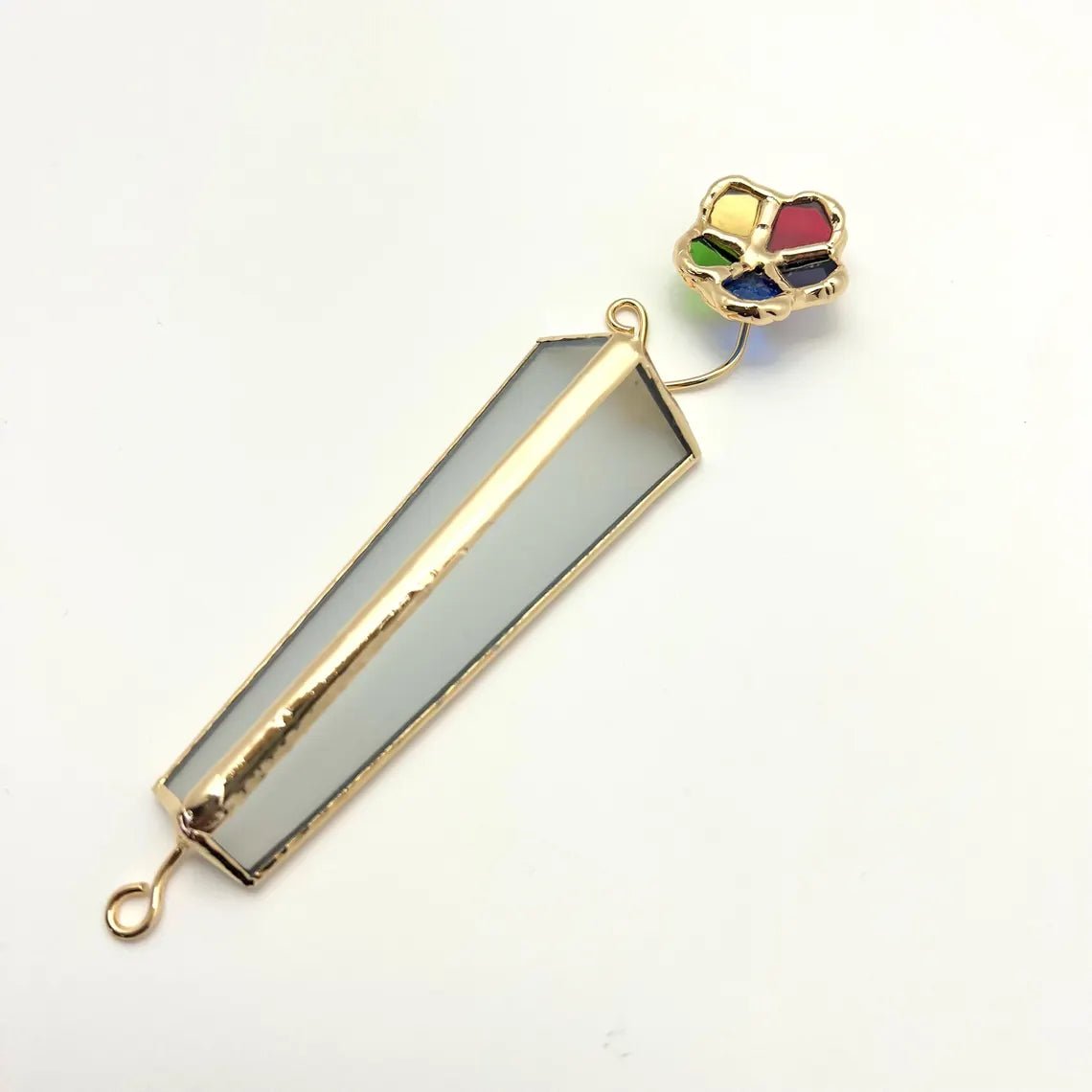 Israel Museum - Rainbow Flower Mezuzah by Israel Museum - ModernTribe