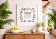 Studio Yarden - Eshet Chayil Strength of Women Oranges Giclée Print - Unframed - ModernTribe
