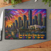 The Rabbi's Wife - Baseball Stained Glass Style Challah Board - (Choice of Team) - ModernTribe
