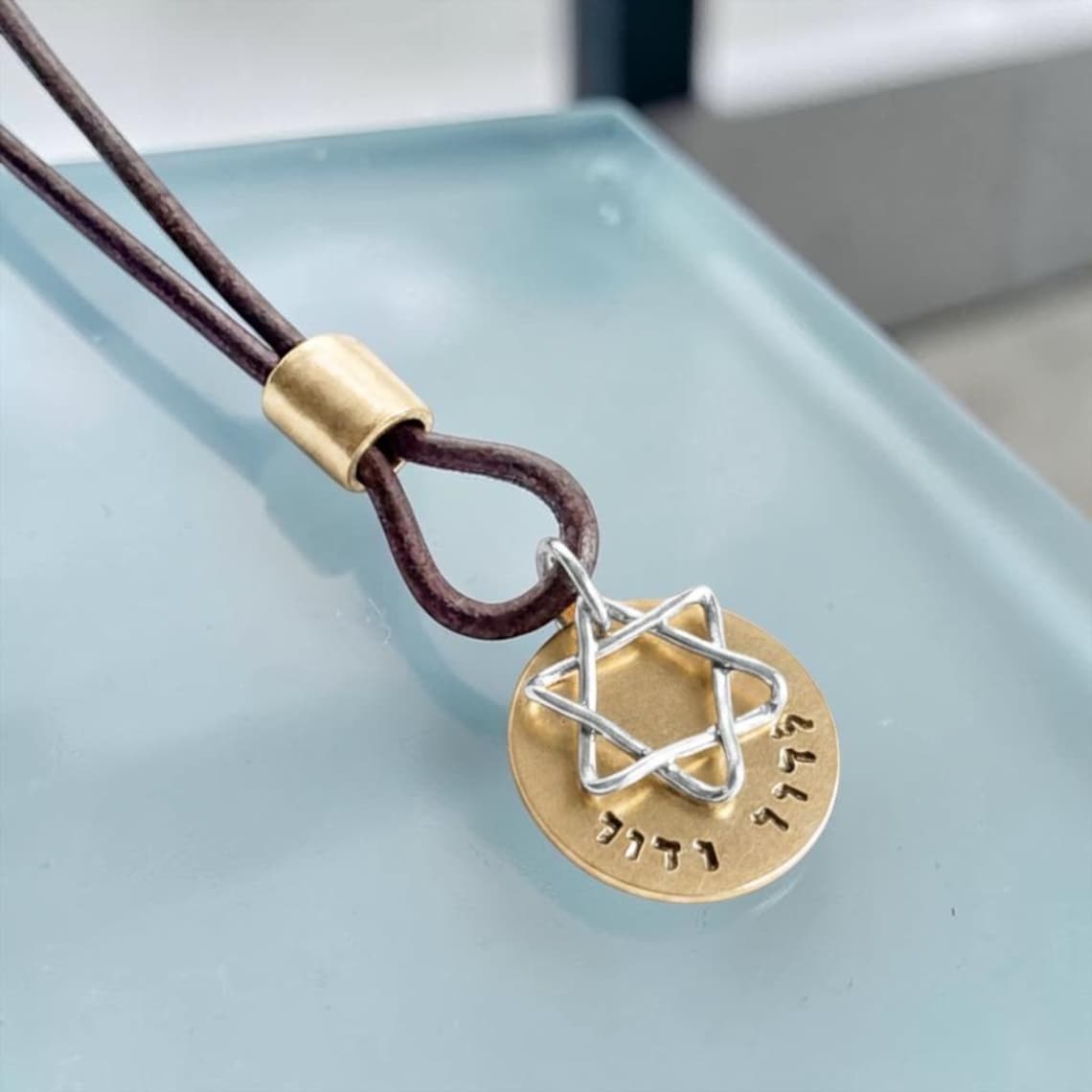 Everything Beautiful - L'dor V'dor Generation to Generation Leather Necklace - Copper, Brass or Sterling Silver - ModernTribe