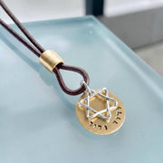Everything Beautiful - L'dor V'dor Generation to Generation Leather Necklace - Copper, Brass or Sterling Silver - ModernTribe