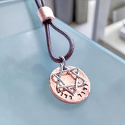 Everything Beautiful - L'dor V'dor Generation to Generation Leather Necklace - Copper, Brass or Sterling Silver - ModernTribe