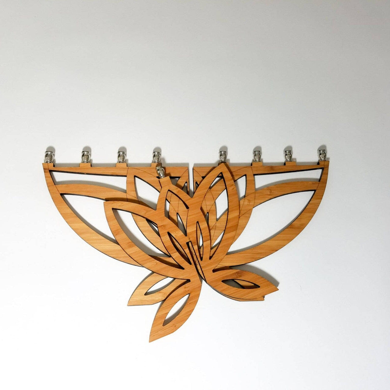 GioGio Design Menorahs Mini Lotus Flower Menorah