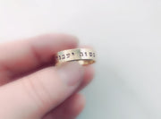 Everything Beautiful - This Too Shall Pass Ring - Gold - Filled, Rose Gold - Filled or Sterling Silver - ModernTribe
