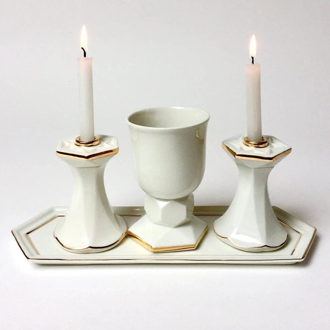 Shops New Shabbat Candle Stick Holders Judaica