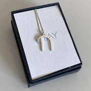 Etay Malka Necklaces Minimalist Chai Necklace - Sterling Silver or Gold-Plated