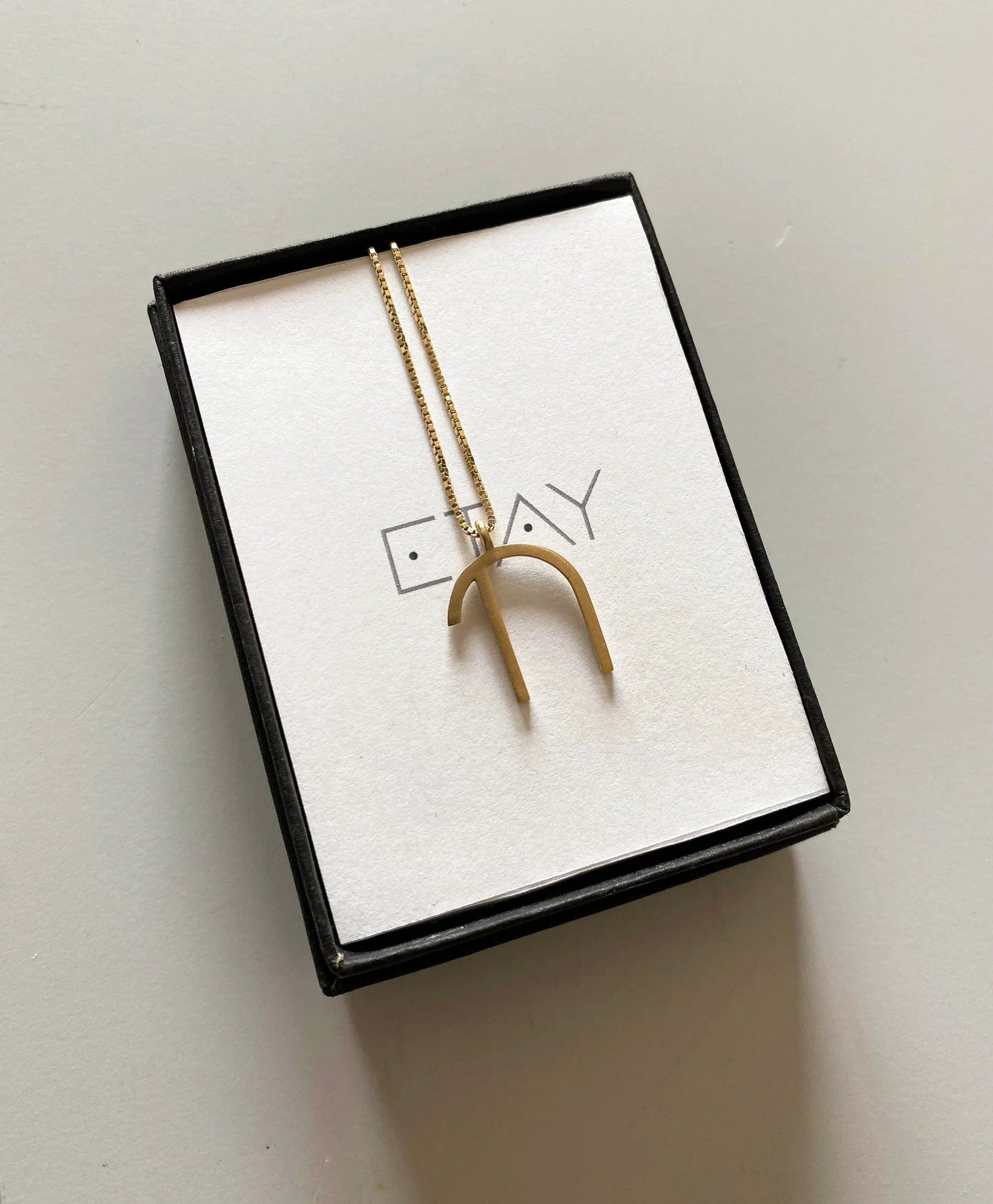 Etay Malka Necklaces Minimalist Chai Necklace - Sterling Silver or Gold-Plated