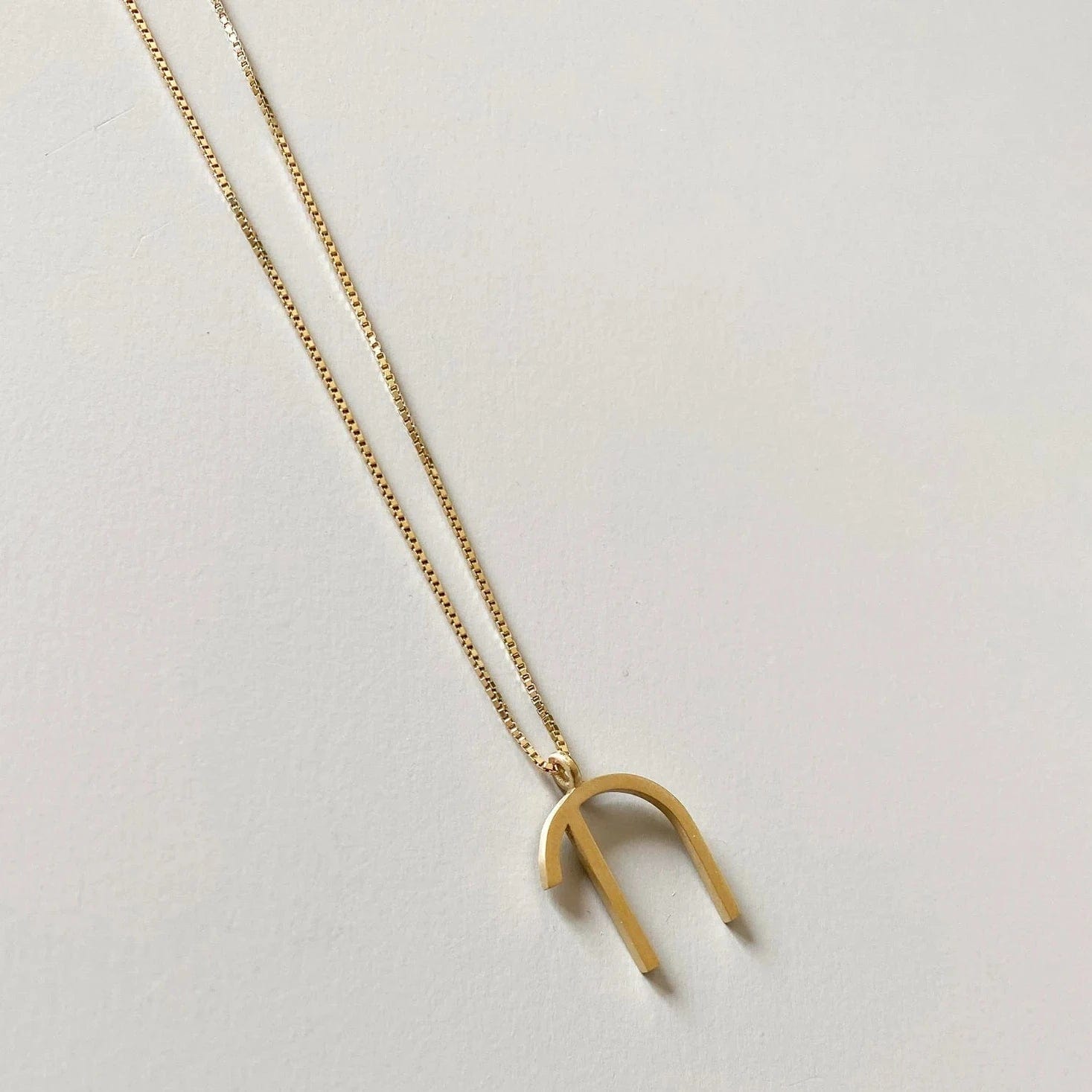 Etay Malka Necklaces Minimalist Chai Necklace - Sterling Silver or Gold-Plated