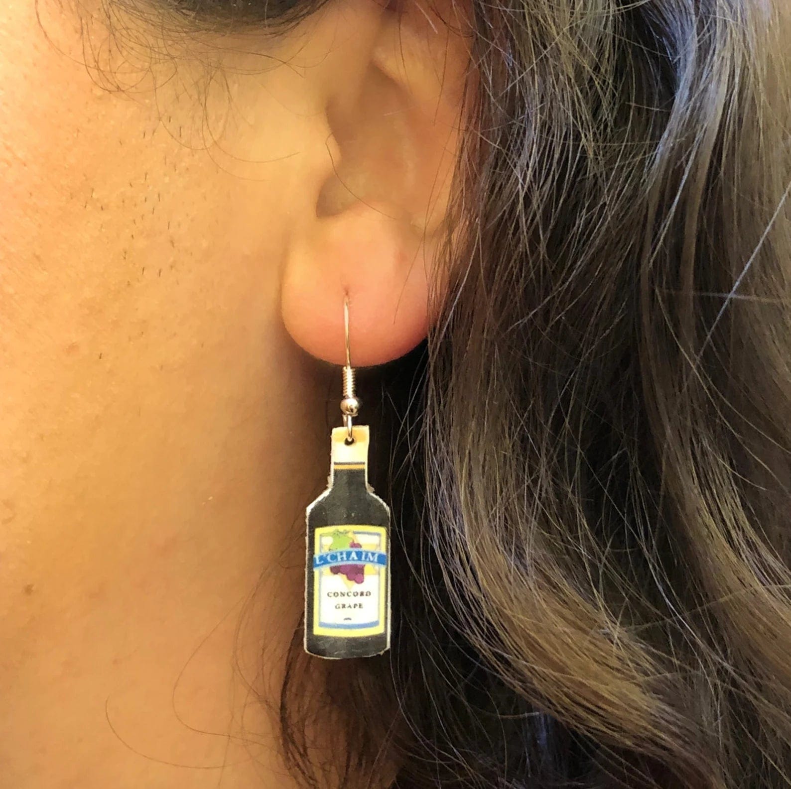 Amelia's Art-ifacts Earrings Passover Matzah and Wine Earrings