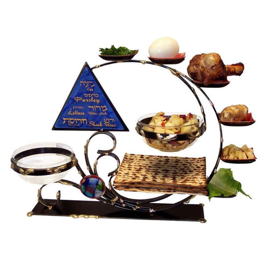 Ultimate Seder Plate Combo by Gary Rosenthal
