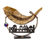 Gary Rosenthal Shofars Brass Jerusalem Shofar Holder by Gary Rosenthal