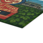 The Rabbi's Wife Challah Boards Baseball Stained Glass Style Challah Board - (Choice of Team)