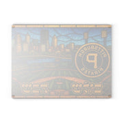 The Rabbi's Wife Challah Boards Baseball Stained Glass Style Challah Board - (Choice of Team)