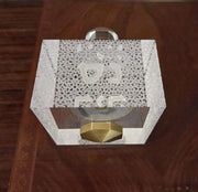 Sketch Blue Studio - Acrylic Brass Multi - Layered Paper Dreidel with Clear Letters by Sketch Blue Studio - ModernTribe