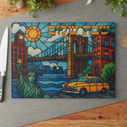 The Rabbi's Wife - Brooklyn Stained Glass Style Challah Board - ModernTribe