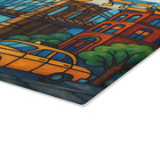 The Rabbi's Wife - Brooklyn Stained Glass Style Challah Board - ModernTribe