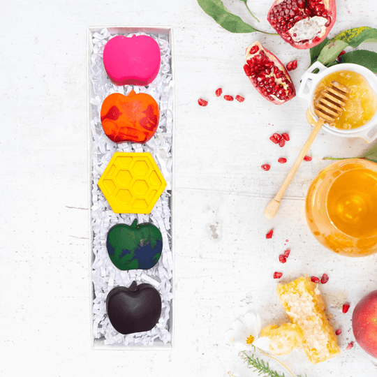 Rosh Hashanah Crayons Set