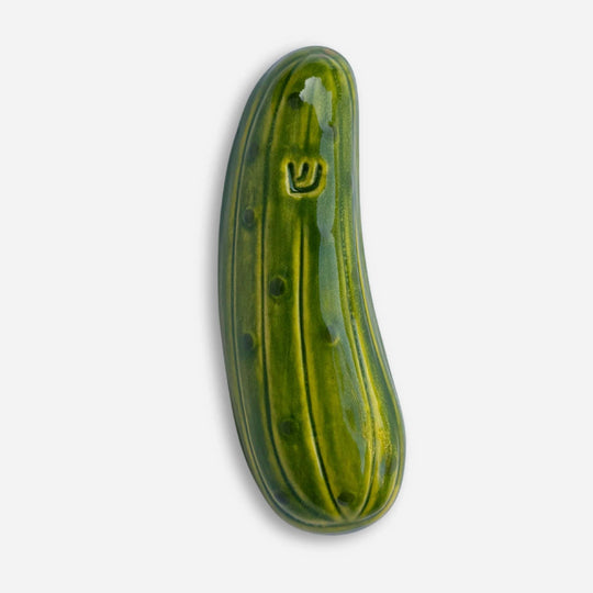 Ceramic Handmade Pickle Mezuzah