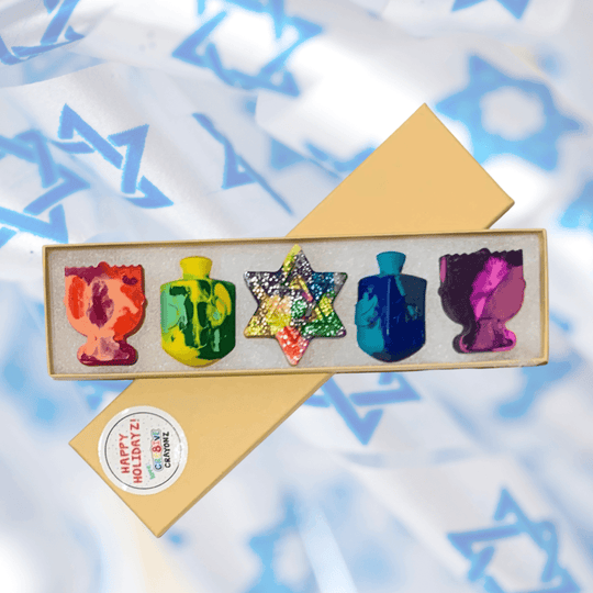 Hanukkah Crayons Set