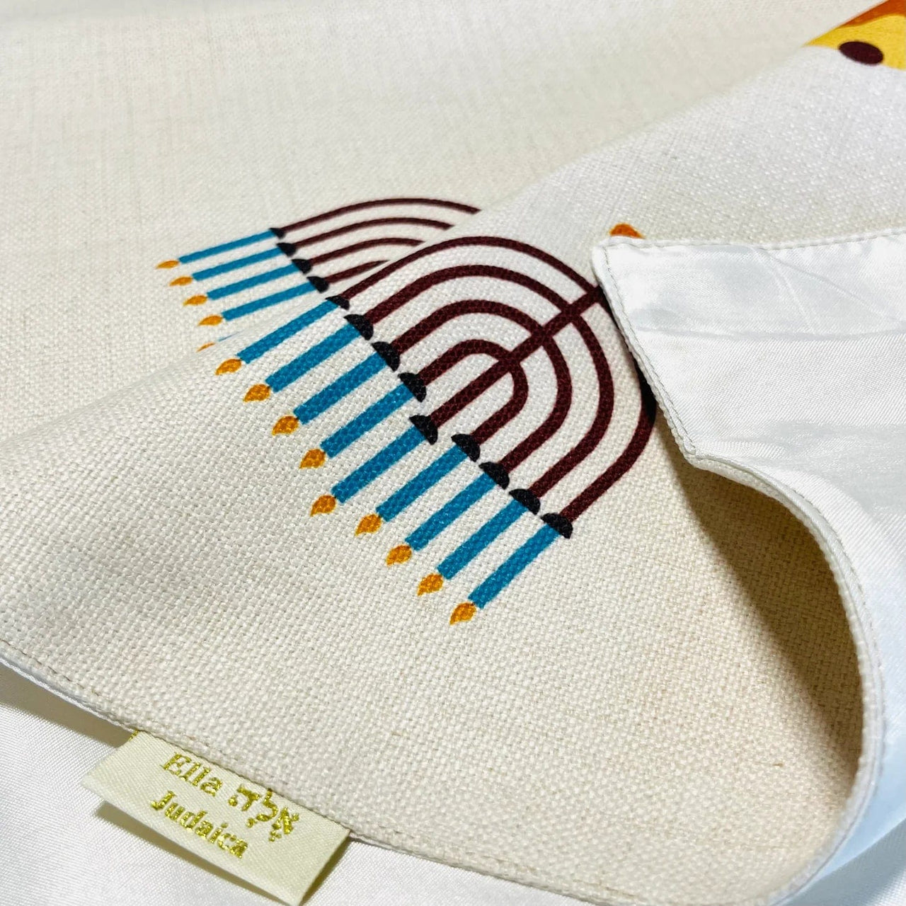 Broderies De France - Hanukkah Confetti Table Runner - ModernTribe