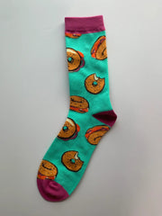 Bagels & Sox Socks One Size: US 7-12 Bliss Bagel and Lox Socks - Adults