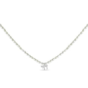 Hineni Necklaces Silver / Solo Necklace The Everyday Pearl Chai Necklace - Gold Vermeil or Sterling Silver