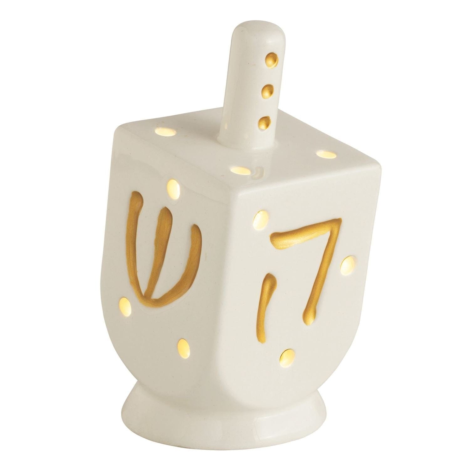 Mudpie Decorations Dreidel Light-Up Sitter