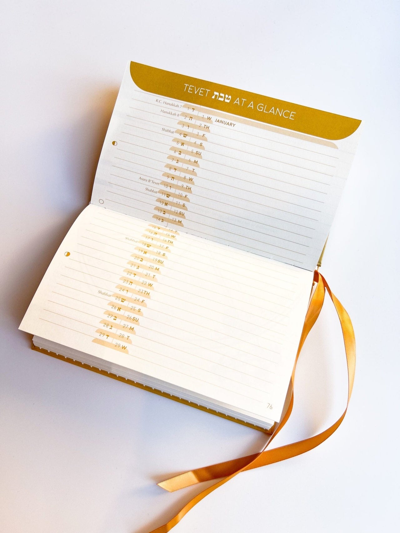 Gold Herring - The Jewish Planner 5786 (2025 - 2026) - ModernTribe