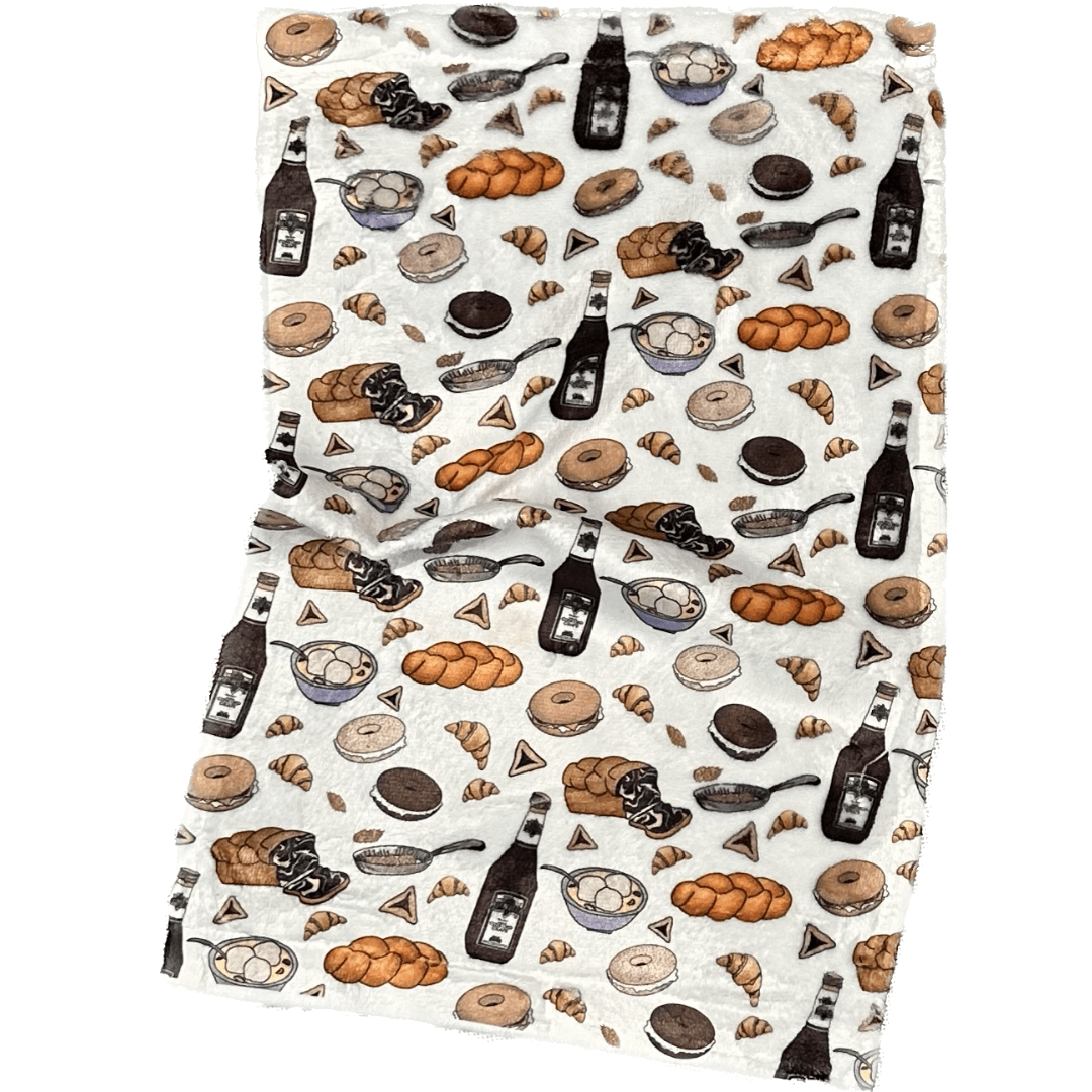 Mrs. Meshugga Tea Towels Jewish Food Tea Towel