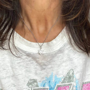 Love, Lisa Necklaces Amy Stunning Star of David Necklace - (Silver or Gold)