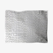 Apeloig Collection Challah Covers Silver Silver Laser-Cut Hebrew Challah Cover