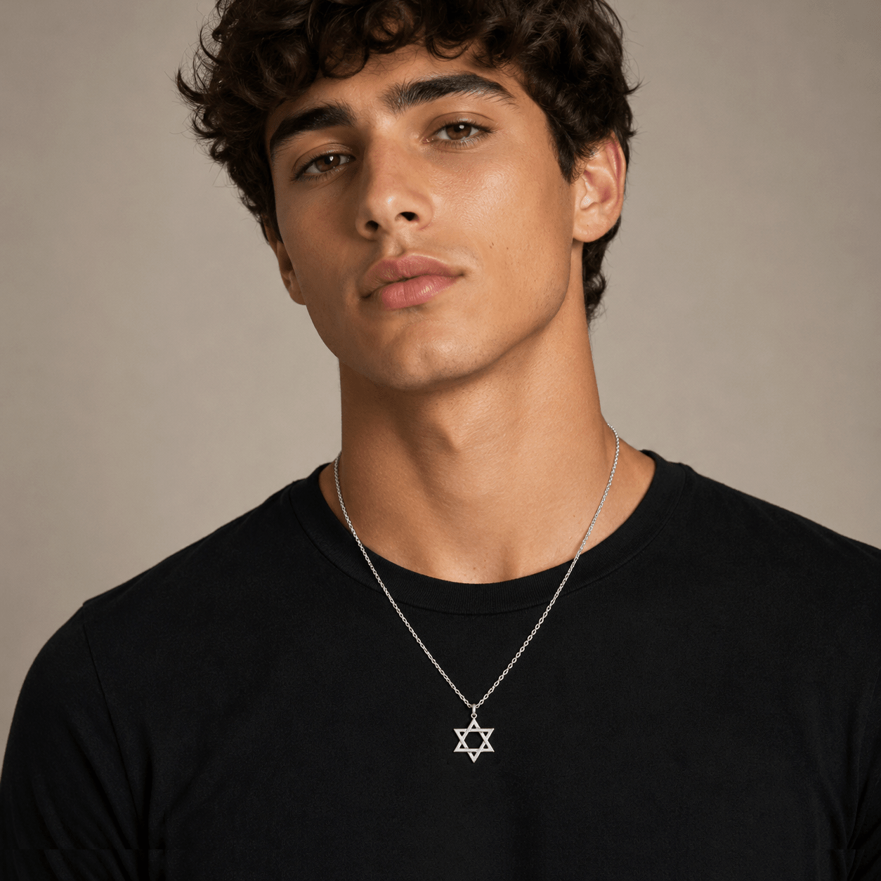 Miriam Merenfeld Jewelry - Jordan Star of David Necklace by Miriam Merenfeld - (Gold - Plated or Sterling Silver) - ModernTribe