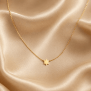 Alef Bet Necklaces 14k Gold Petite Star of David Necklace