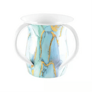 Aulica Washing Cups Blue and Gold Ocean Wash Cup